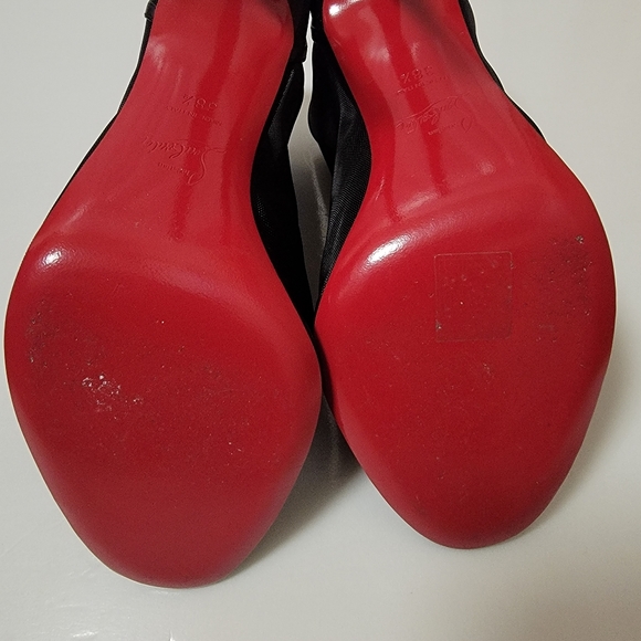 Christian Louboutin Ondessa mesh & leather booties